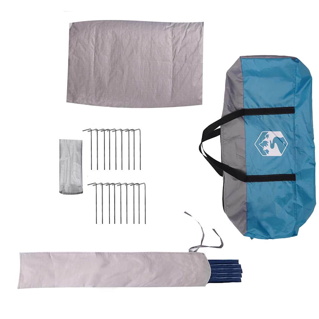 Tenda a teepee per 10 persone 10 persona Blu e Grigio