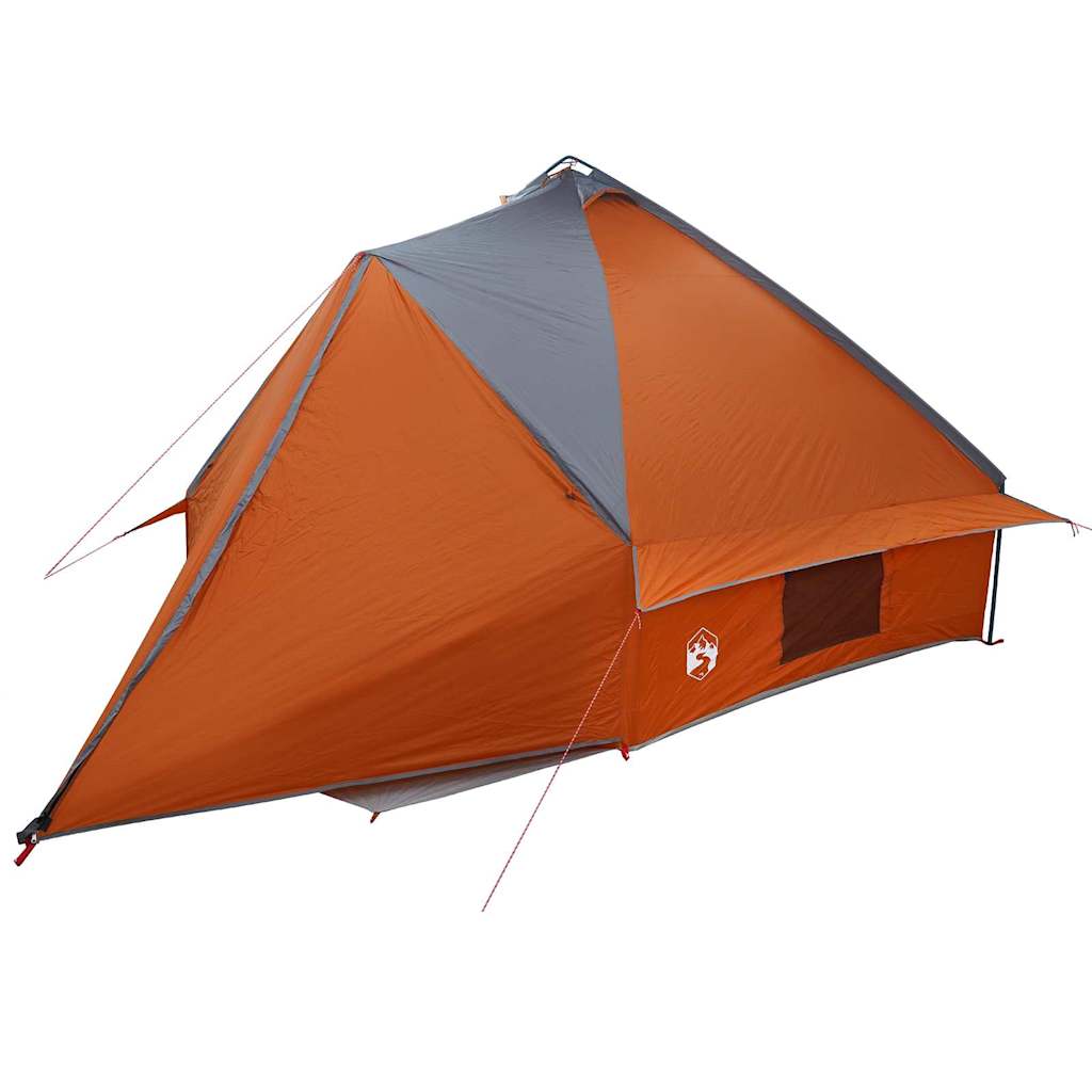 Tenda a teepee per 10 persone 10 persona Grigio e arancione