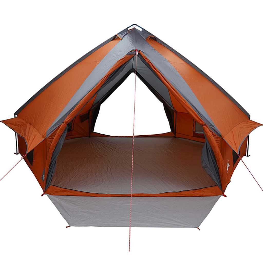 Tenda a teepee per 10 persone 10 persona Grigio e arancione