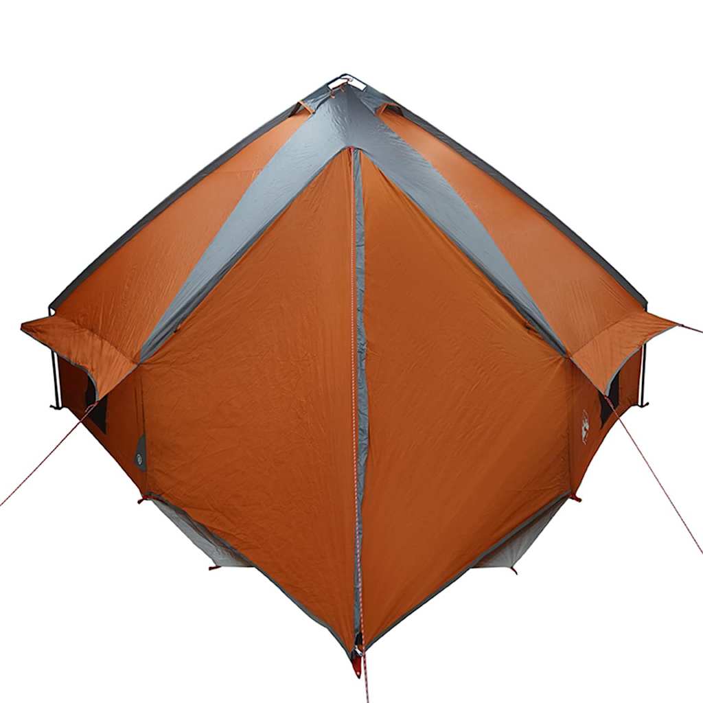 Tenda a teepee per 10 persone 10 persona Grigio e arancione