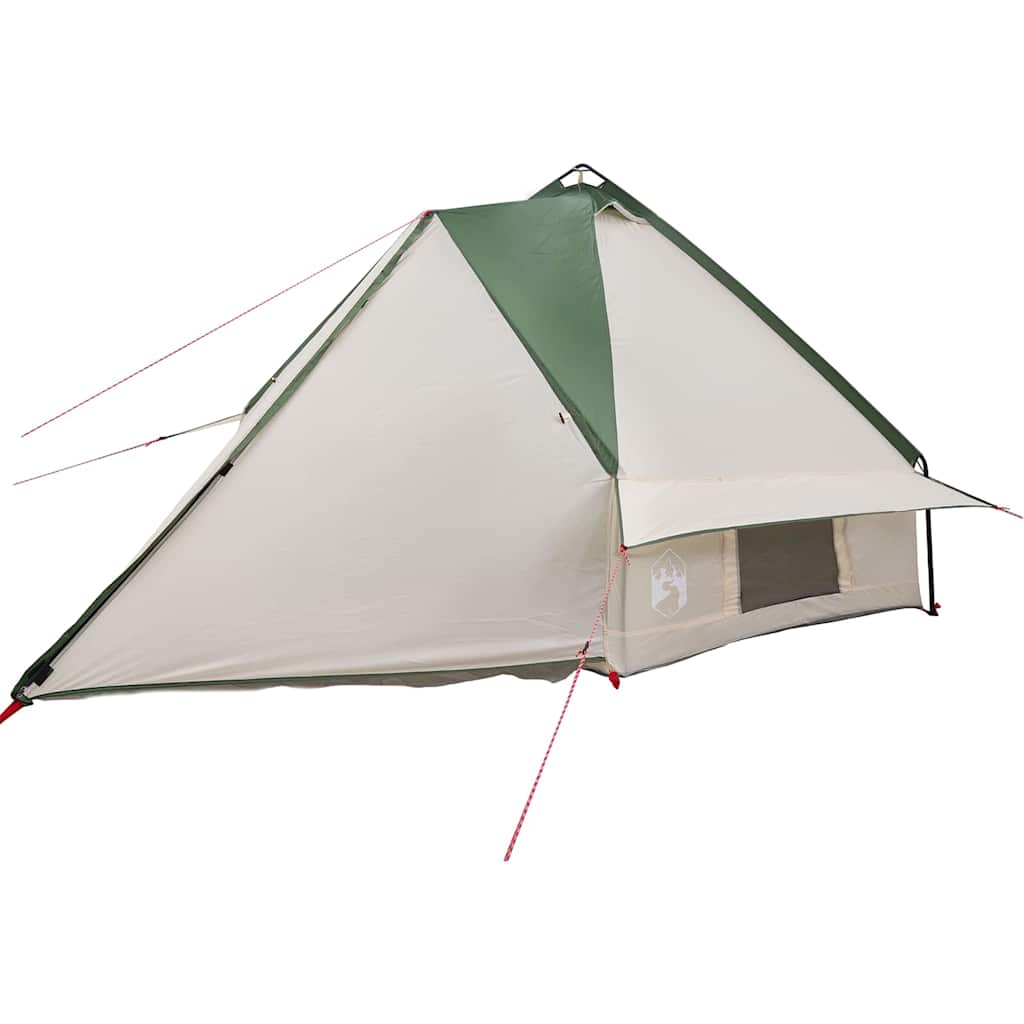 Tenda Teepee per 8 Persone 8 persona Verde e Bianco