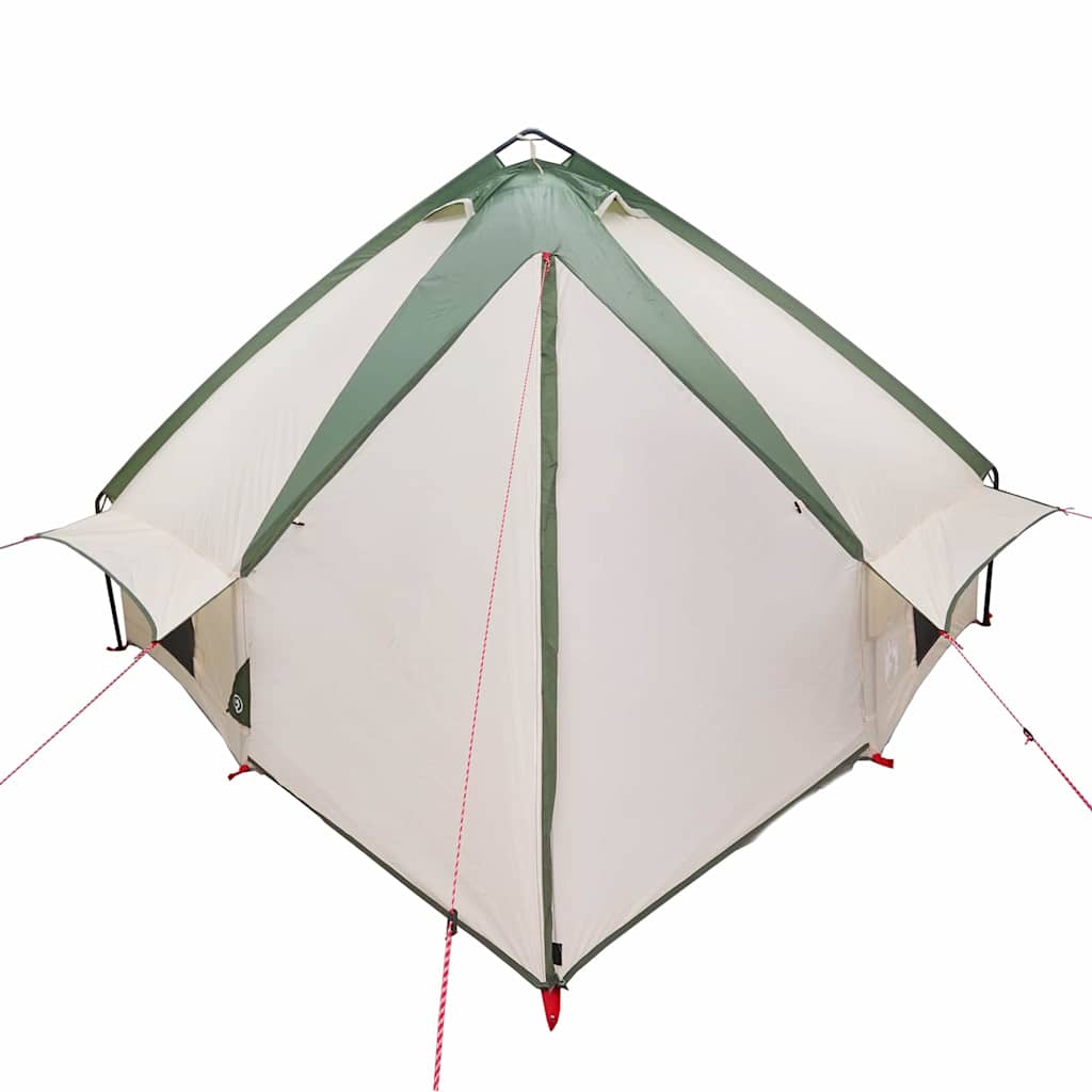 Tenda Teepee per 8 Persone 8 persona Verde e Bianco