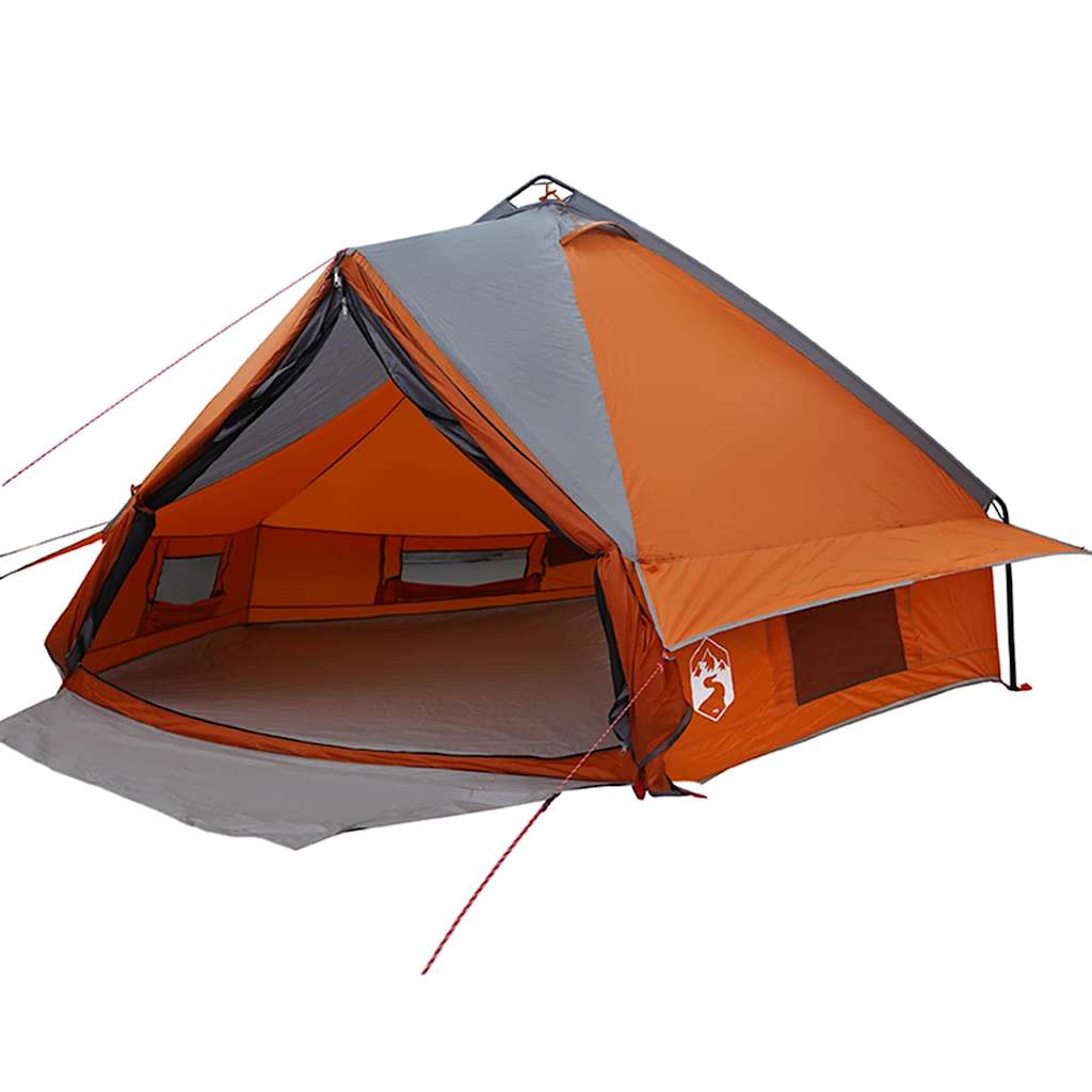 Tenda Teepee per 8 Persone 8 persona Grigio e arancione