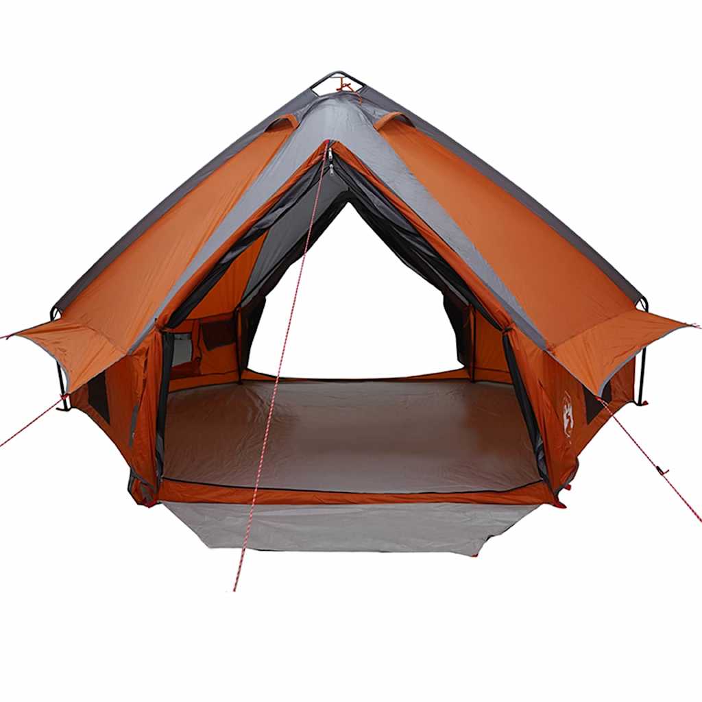 Tenda Teepee per 8 Persone 8 persona Grigio e arancione