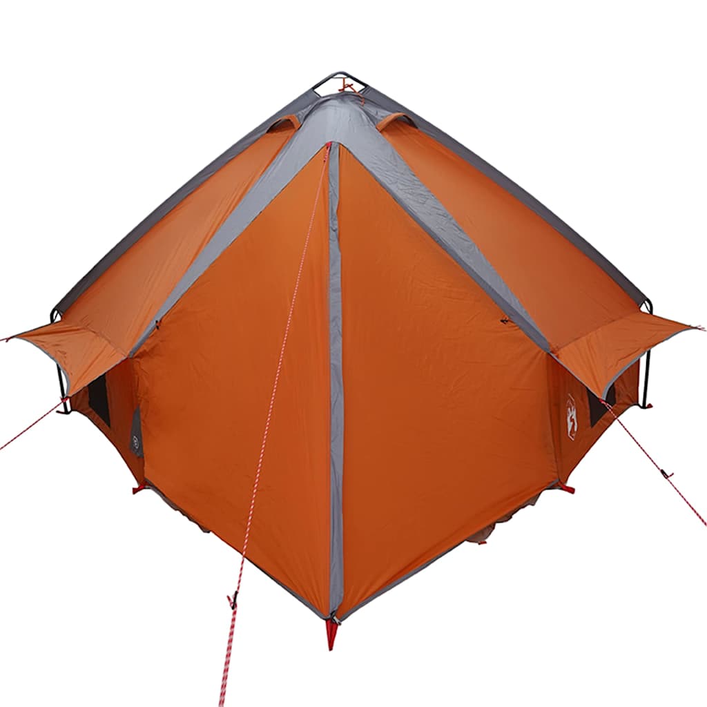 Tenda Teepee per 8 Persone 8 persona Grigio e arancione