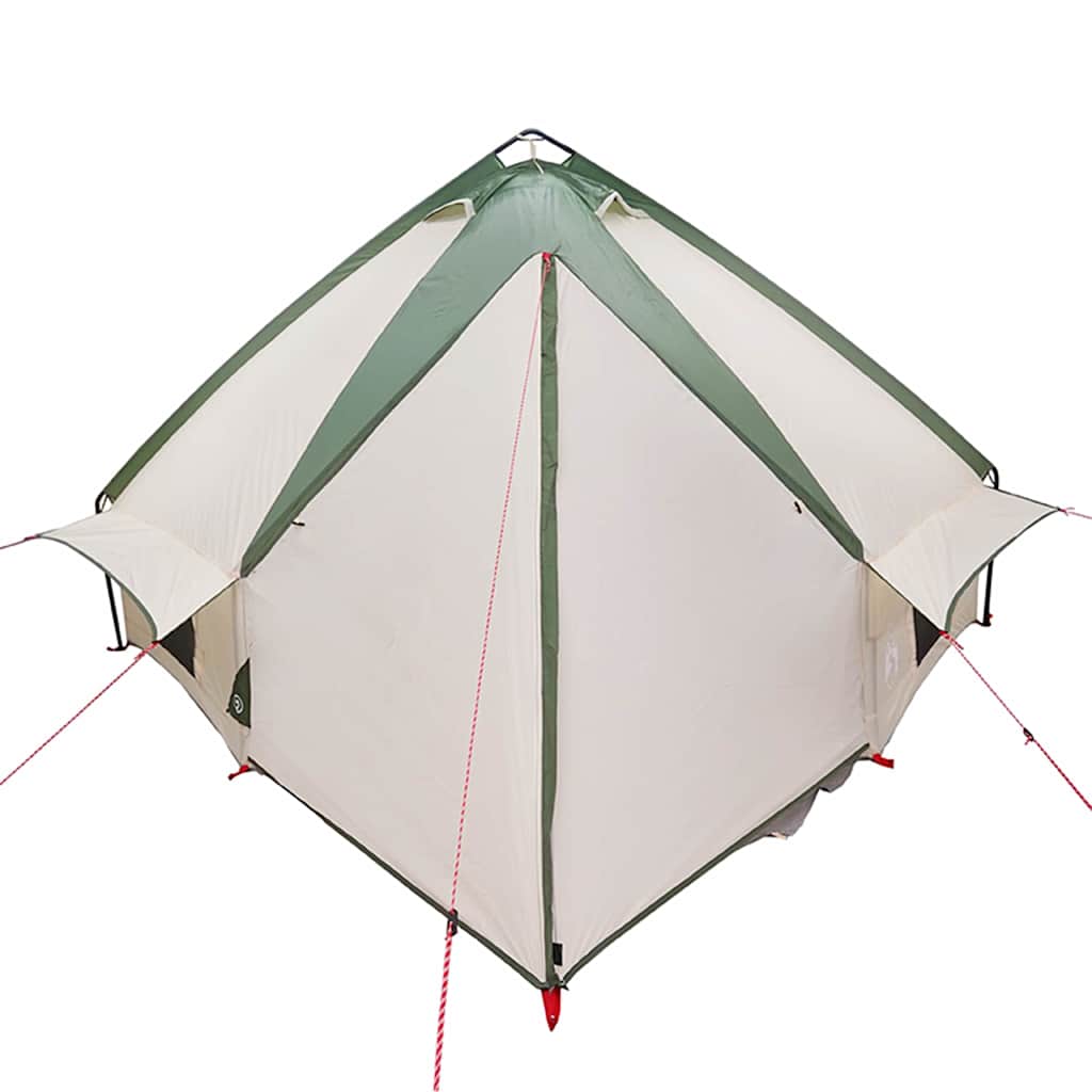Tenda Teepee per 6 Persone 6 persona Verde e Bianco