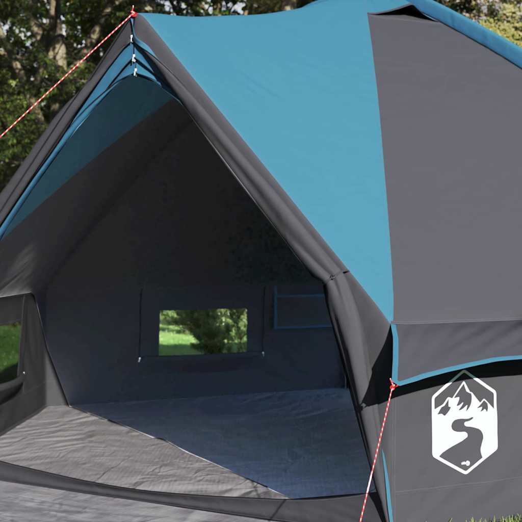 Tenda Teepee per 4 persone 4 persona Blu e Grigio