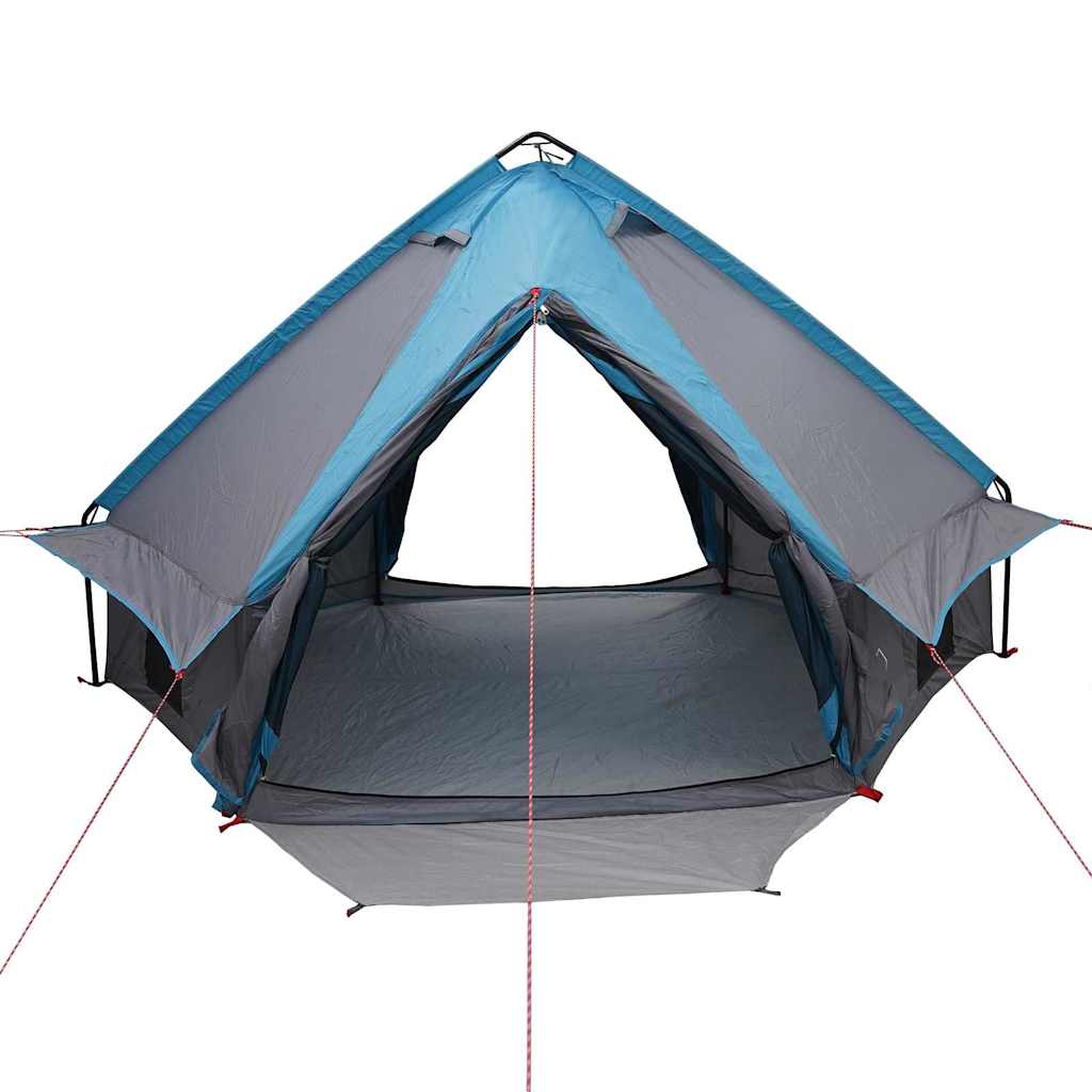 Tenda Teepee per 4 persone 4 persona Blu e Grigio