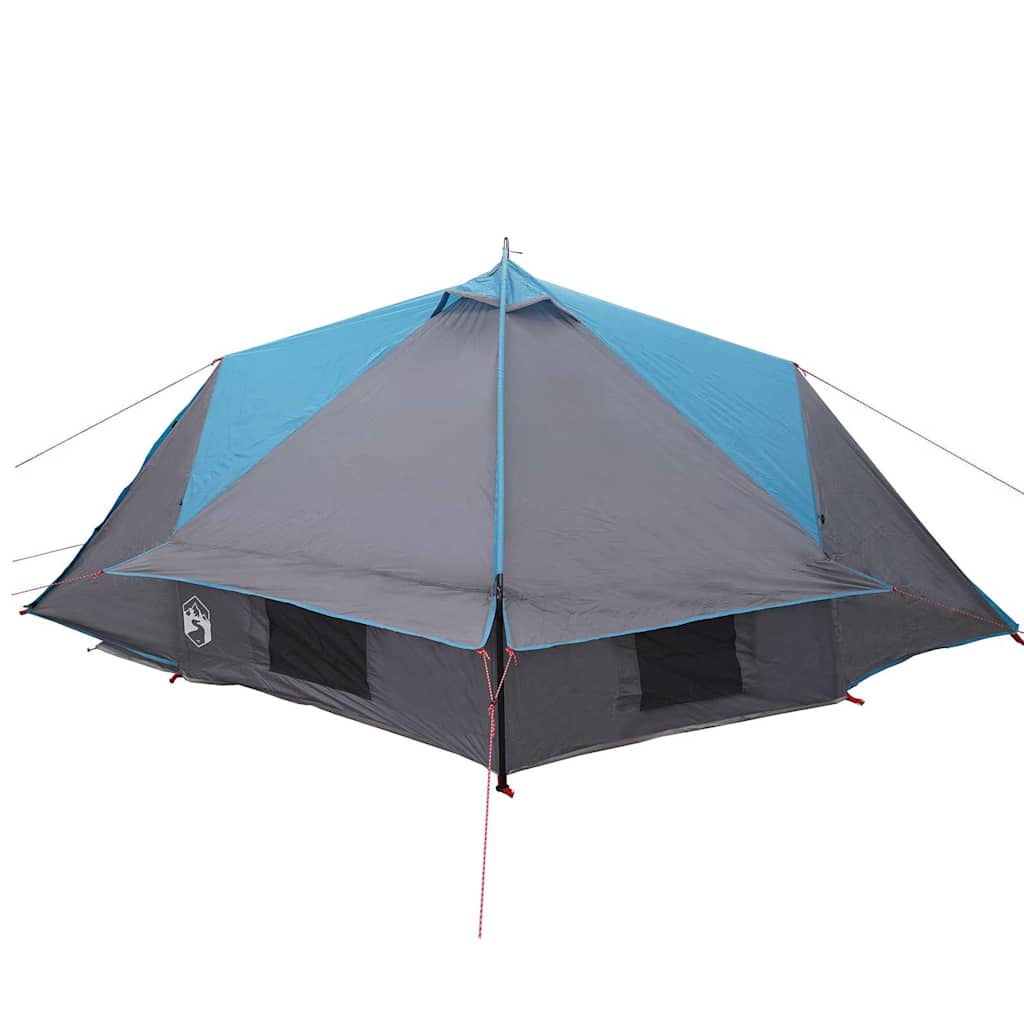 Tenda Teepee per 4 persone 4 persona Blu e Grigio