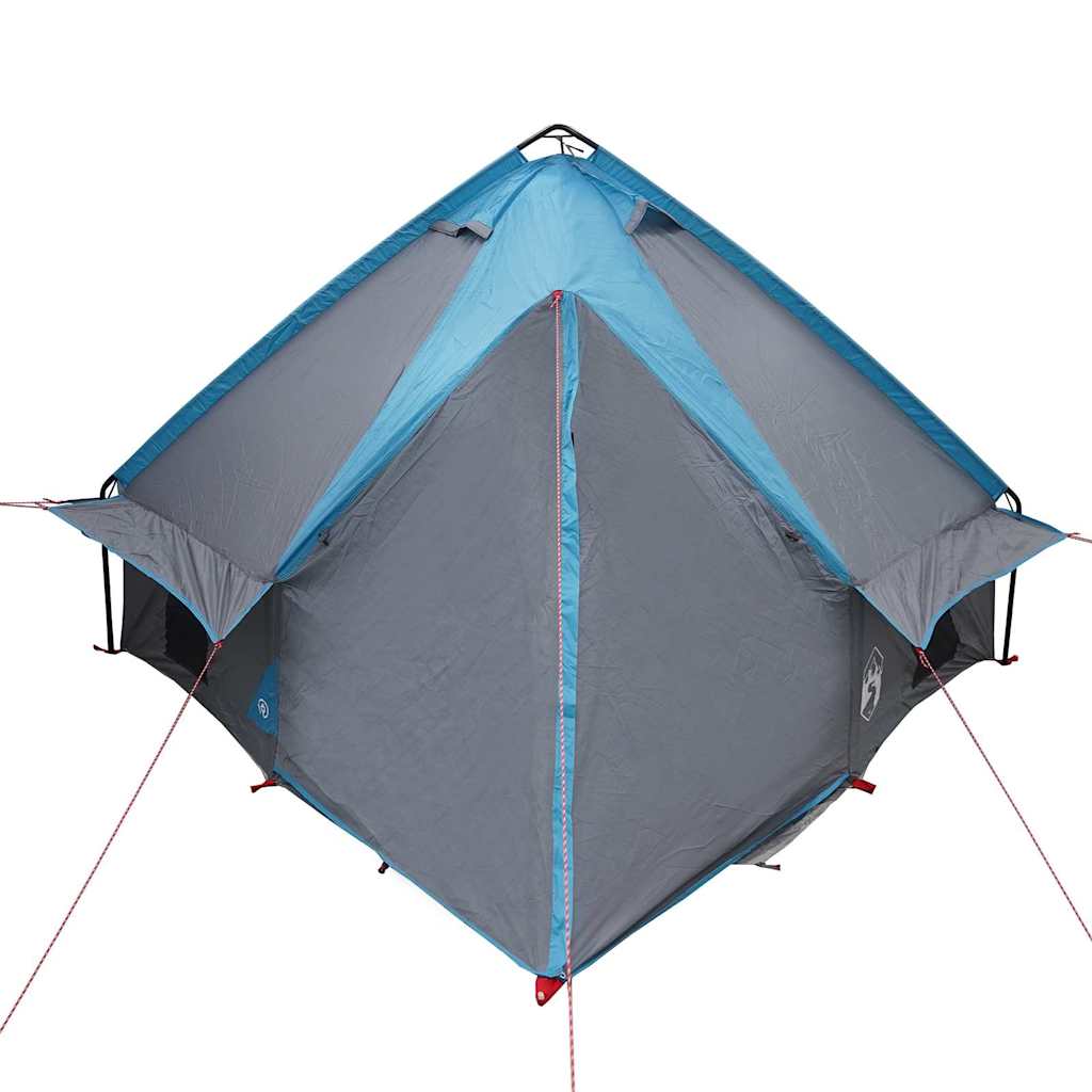 Tenda Teepee per 4 persone 4 persona Blu e Grigio