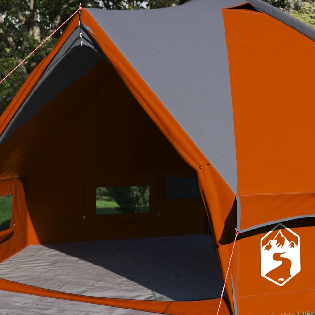 Tenda Teepee per 4 persone 4 persona Grigio e arancione