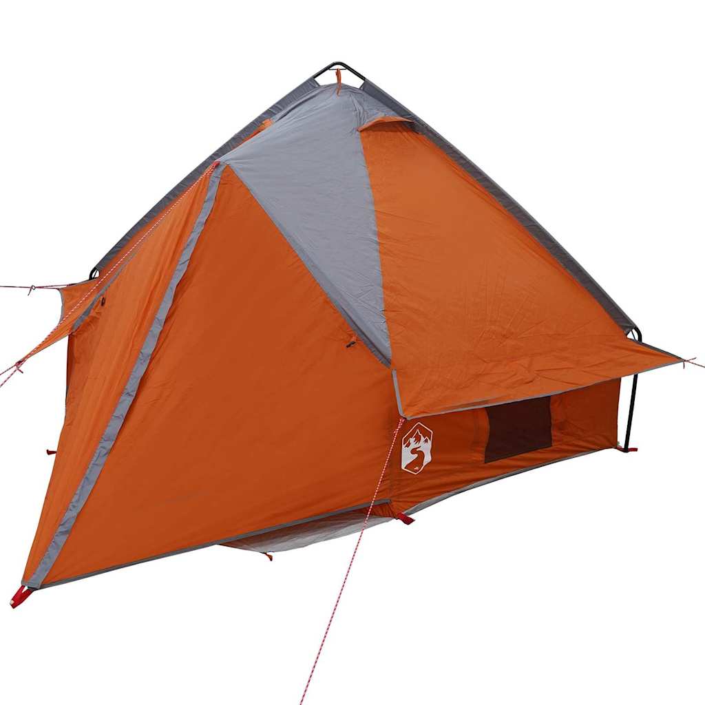 Tenda Teepee per 4 persone 4 persona Grigio e arancione