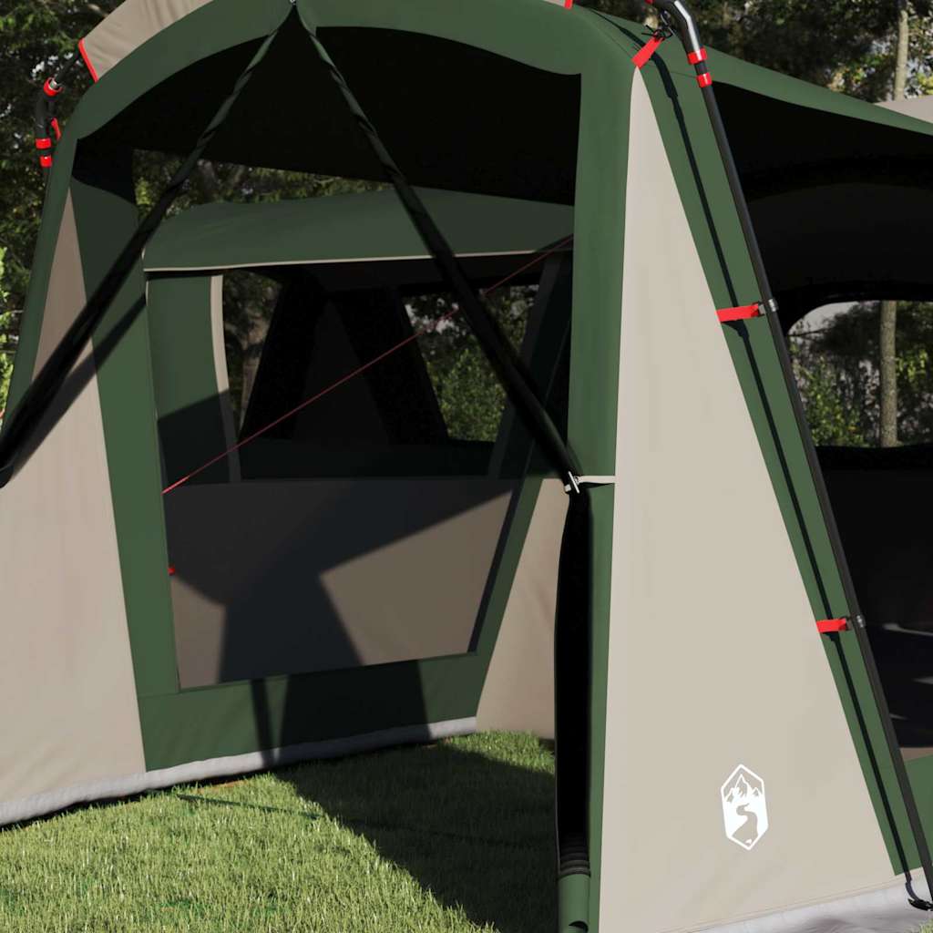Tenda per Famiglia 20 Persone 20 persona Verde e Bianco