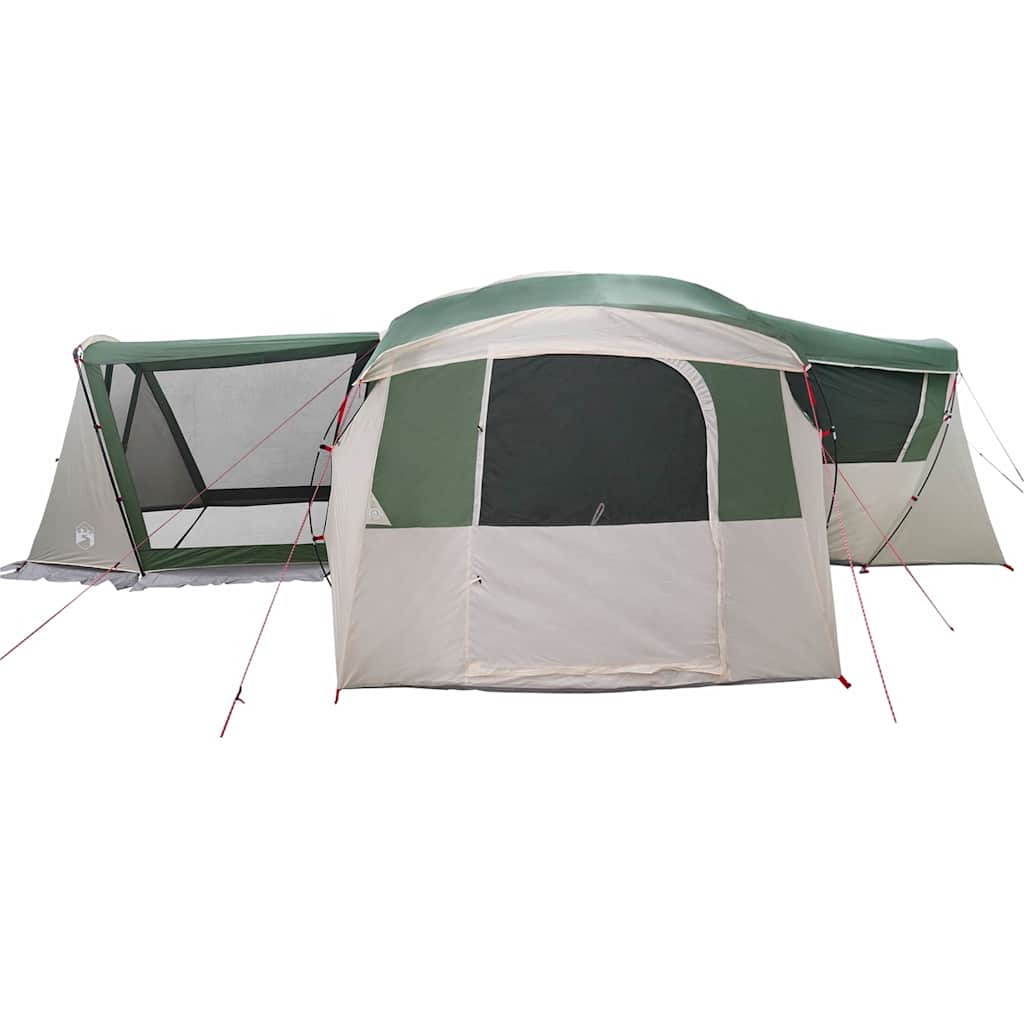 Tenda per Famiglia 20 Persone 20 persona Verde e Bianco