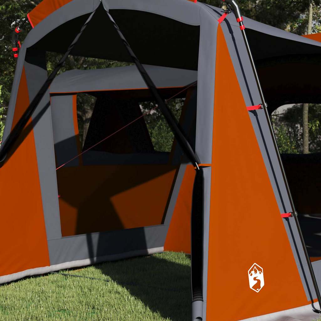 Tenda per Famiglia 20 Persone 20 persona Grigio e arancione