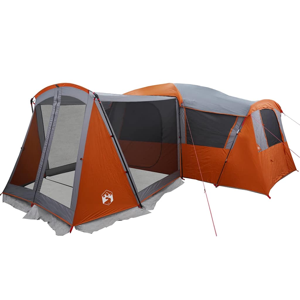 Tenda per Famiglia 20 Persone 20 persona Grigio e arancione