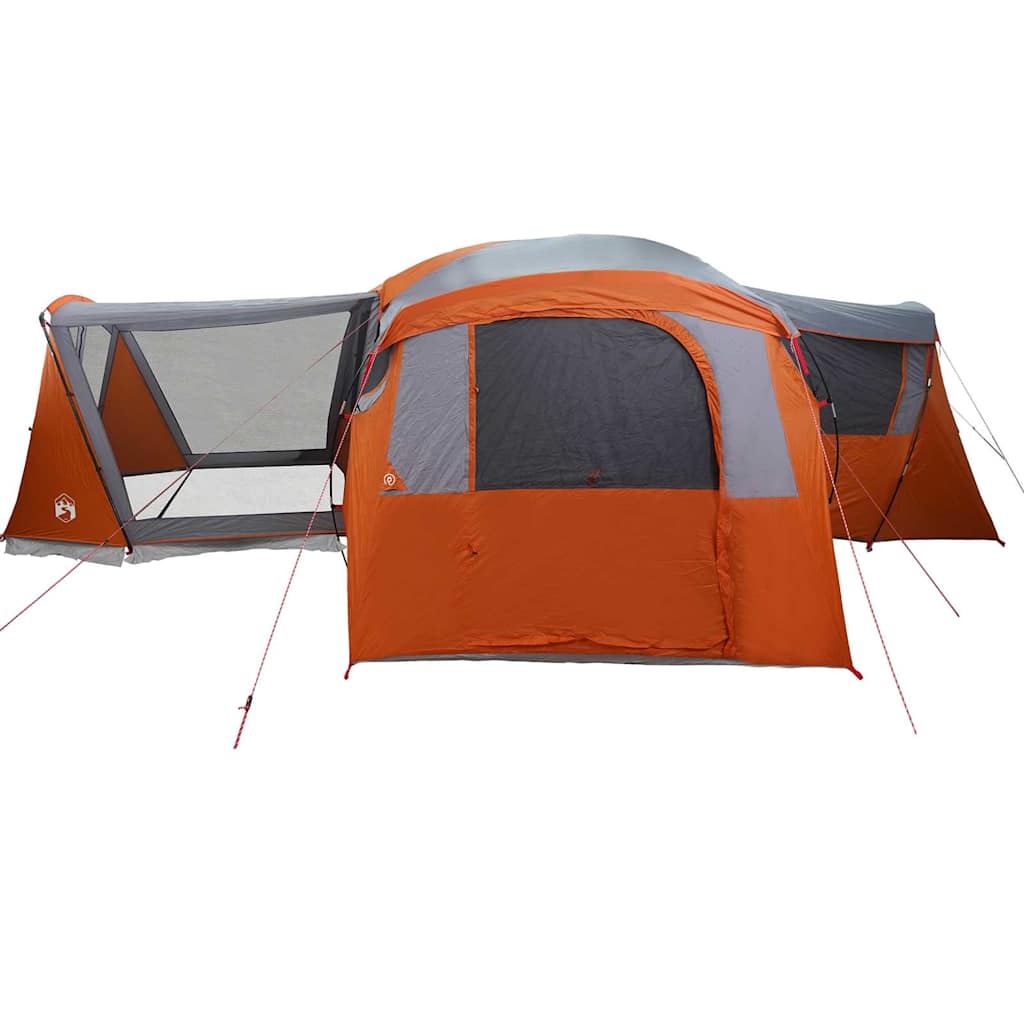 Tenda per Famiglia 20 Persone 20 persona Grigio e arancione