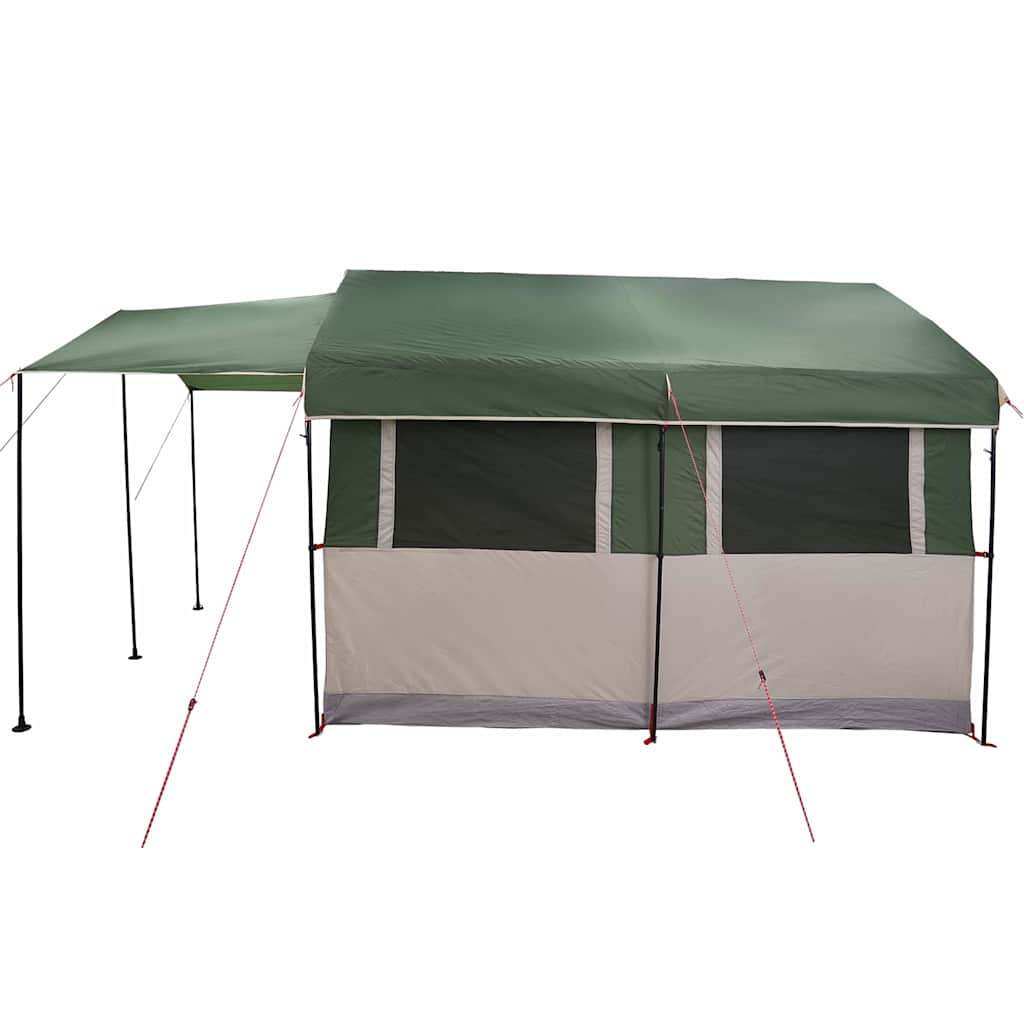 Tenda familiare per 4 persone 4 persona Verde e Bianco