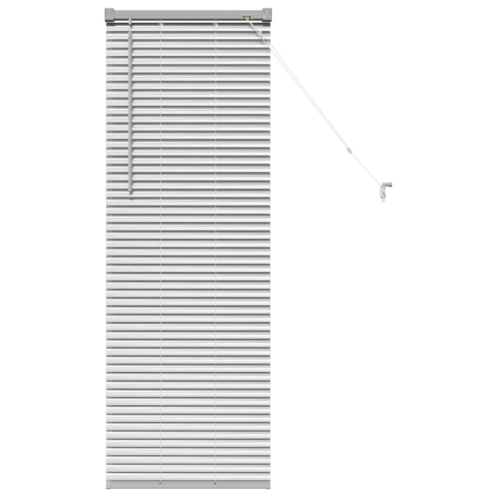 Tenda Veneziana Argento 130 x 50 cm 25 mm Alluminio