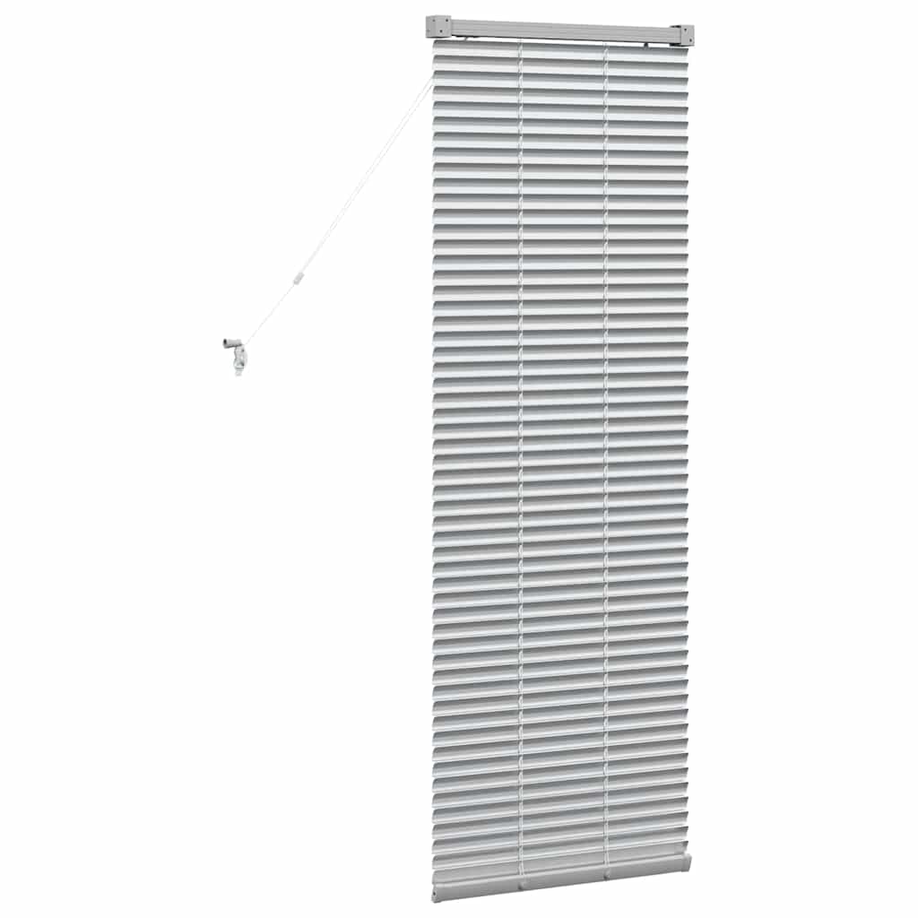 Tenda Veneziana Argento 130 x 50 cm 25 mm Alluminio