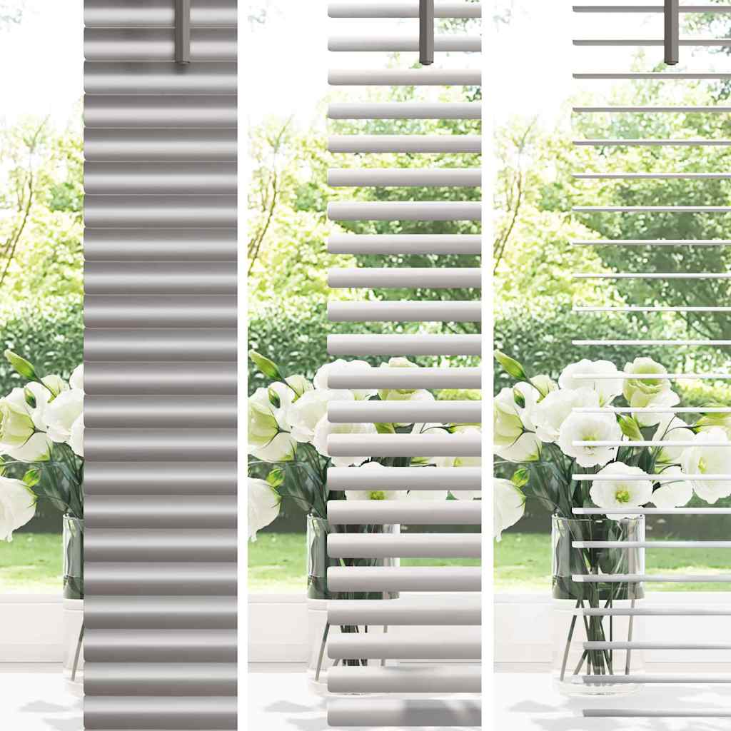 Tenda Veneziana Argento 130 x 70 cm 25 mm Alluminio