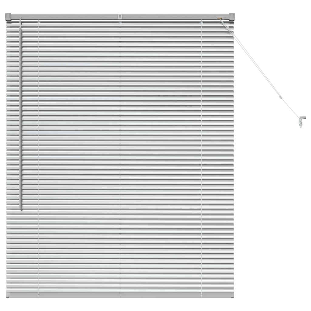 Tenda Veneziana Argento 130 x 105 cm 25 mm Alluminio