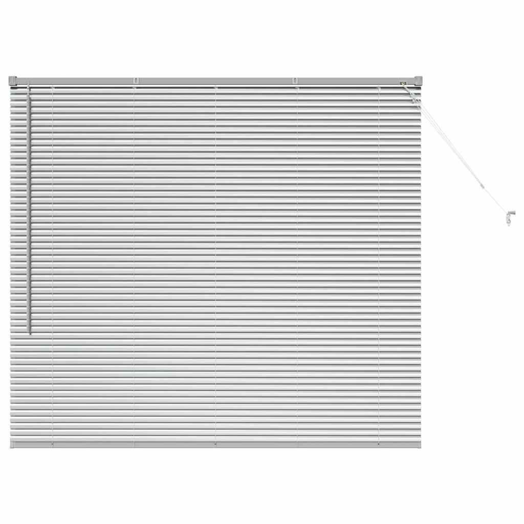 Tenda Veneziana Argento 130 x 145 cm 25 mm Alluminio