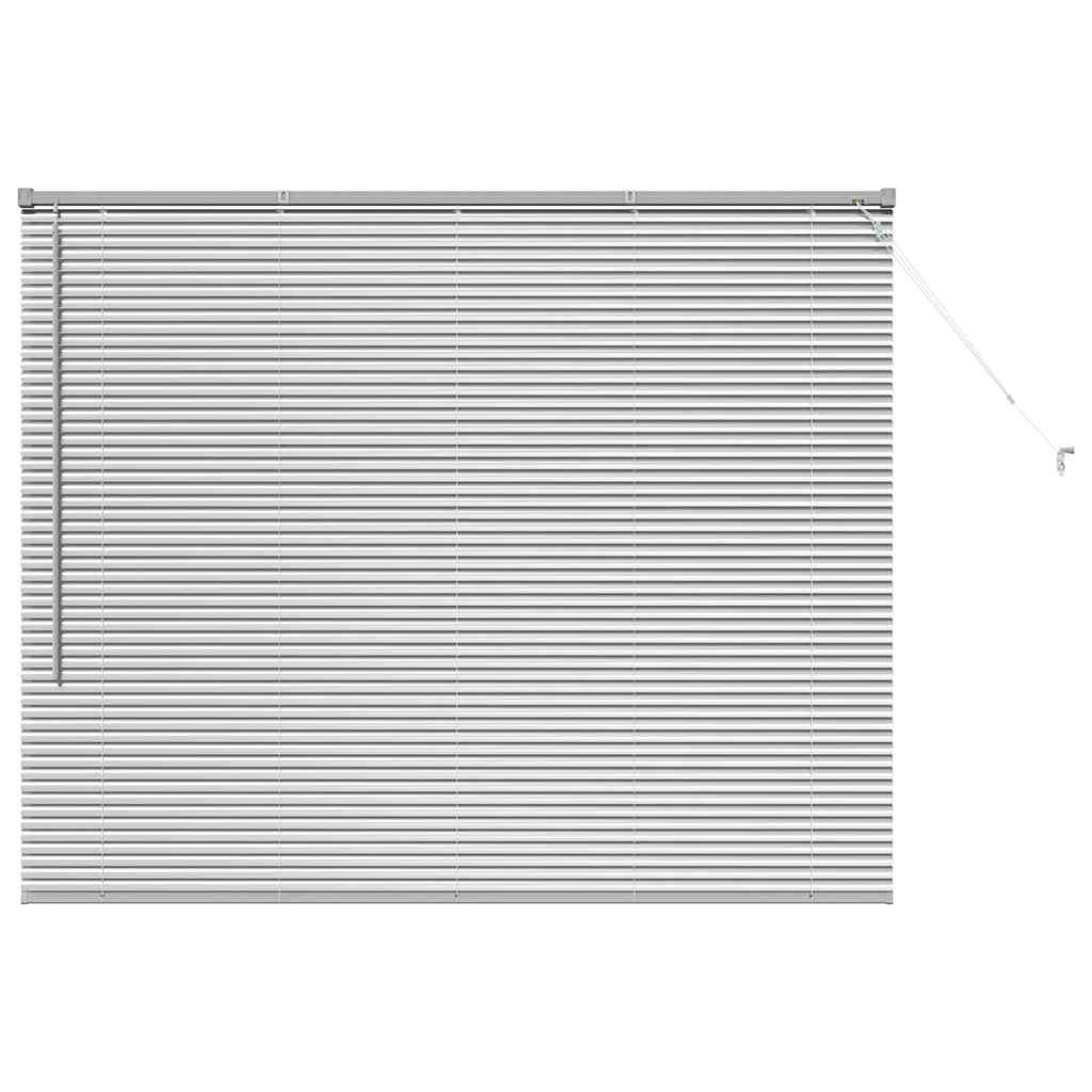 Tenda Veneziana Argento 130 x 160 cm 25 mm Alluminio