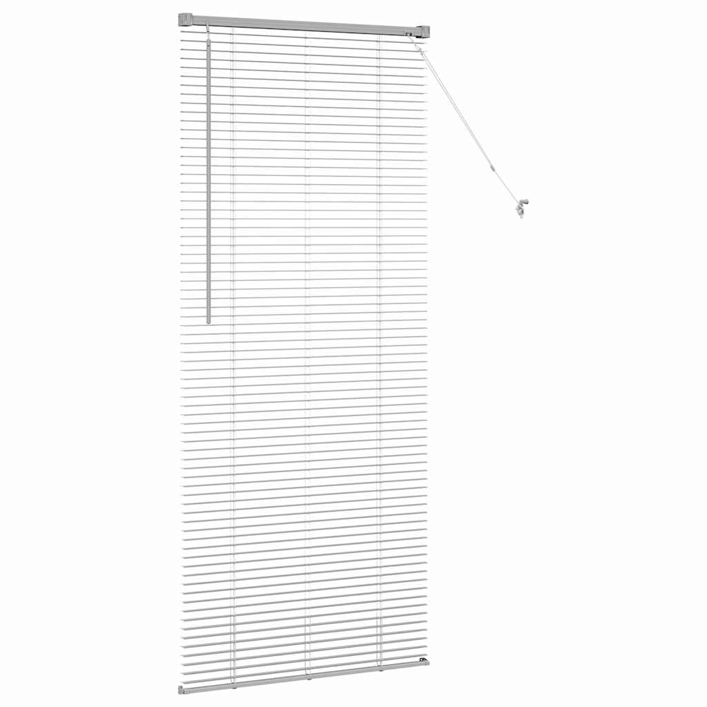 Tenda Veneziana Argento 175 x 80 cm 25 mm Alluminio