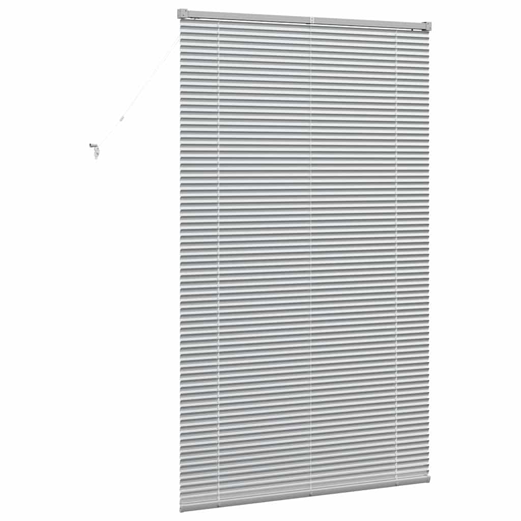 Tenda Veneziana Argento 175 x 100 cm 25 mm Alluminio