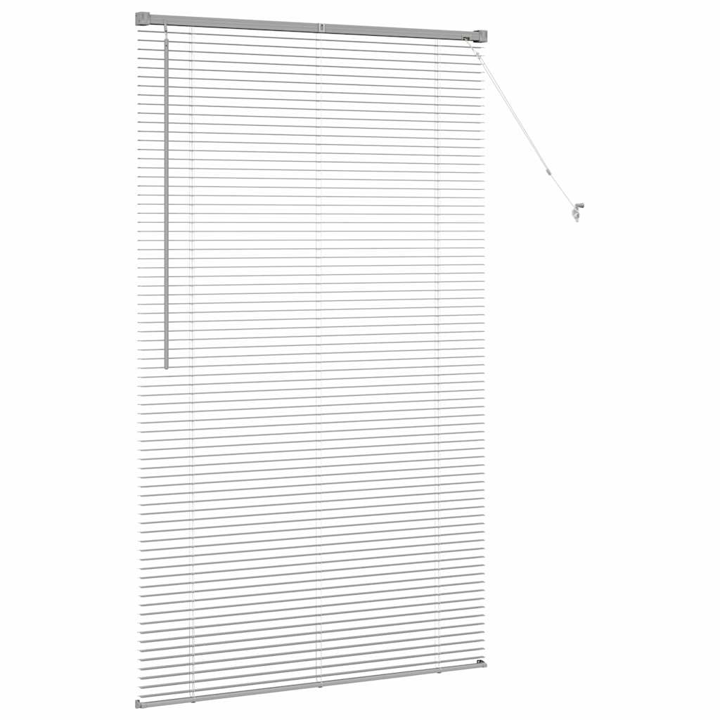 Tenda Veneziana Argento 175 x 105 cm 25 mm Alluminio