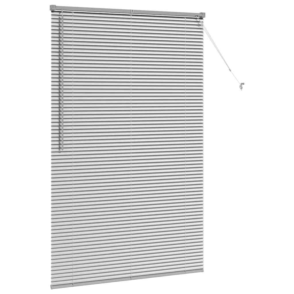 Tenda Veneziana Argento 175 x 120 cm 25 mm Alluminio