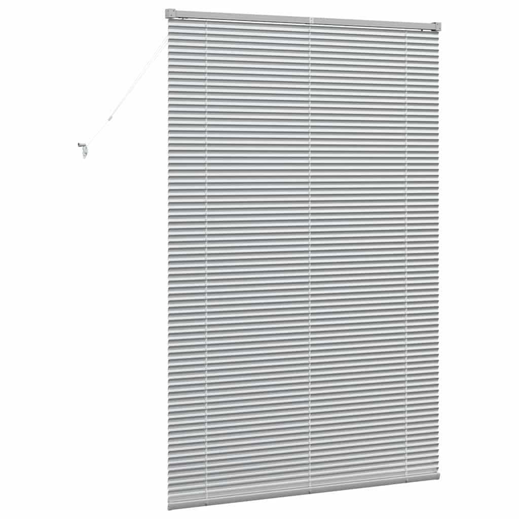 Tenda Veneziana Argento 175 x 120 cm 25 mm Alluminio