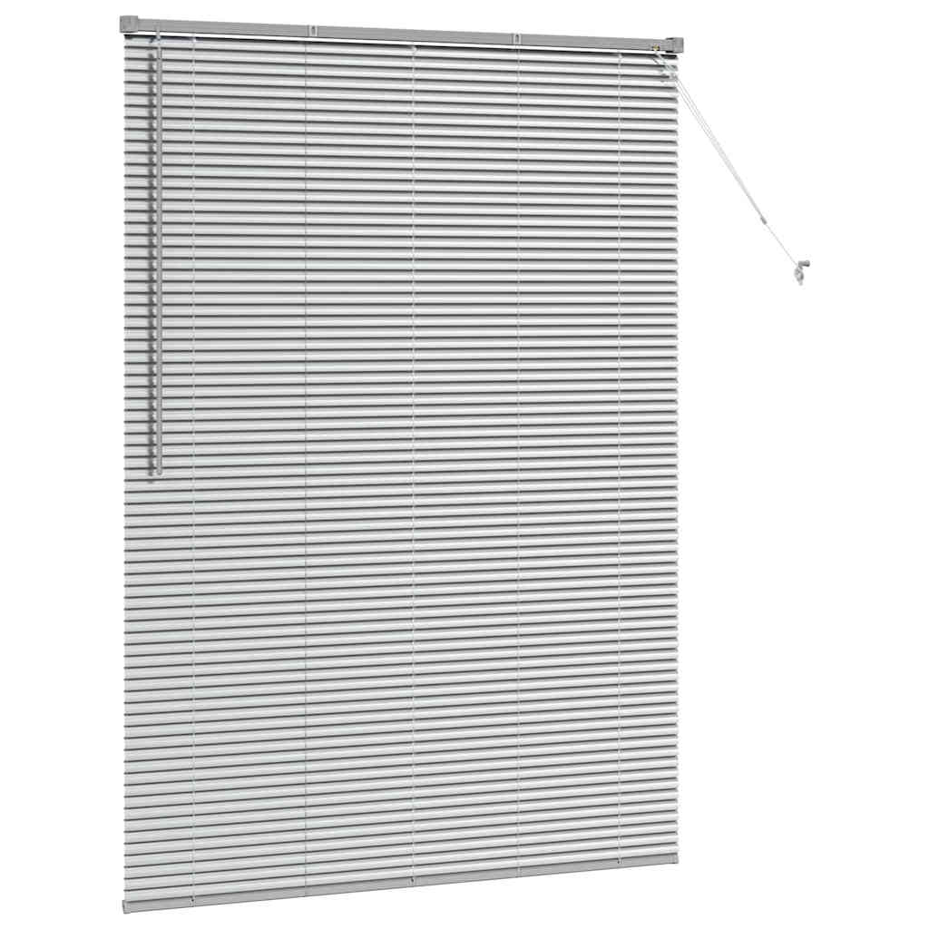 Tenda Veneziana Argento 175 x 135 cm 25 mm Alluminio