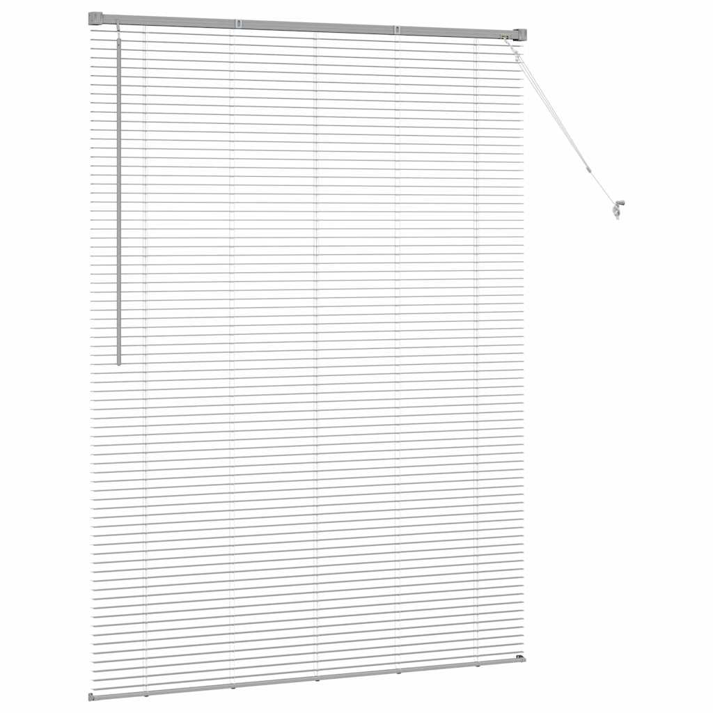 Tenda Veneziana Argento 175 x 135 cm 25 mm Alluminio