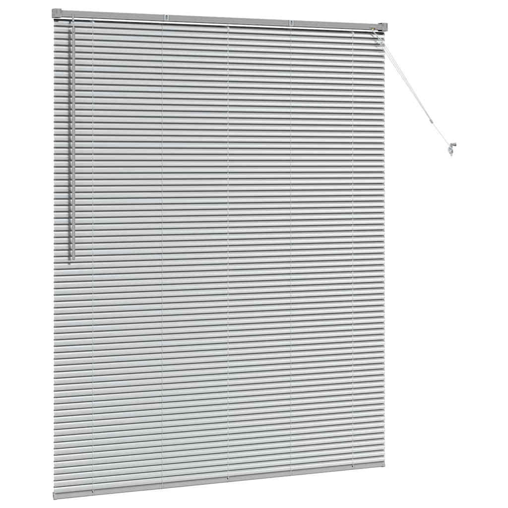 Tenda Veneziana Argento 175 x 150 cm 25 mm Alluminio