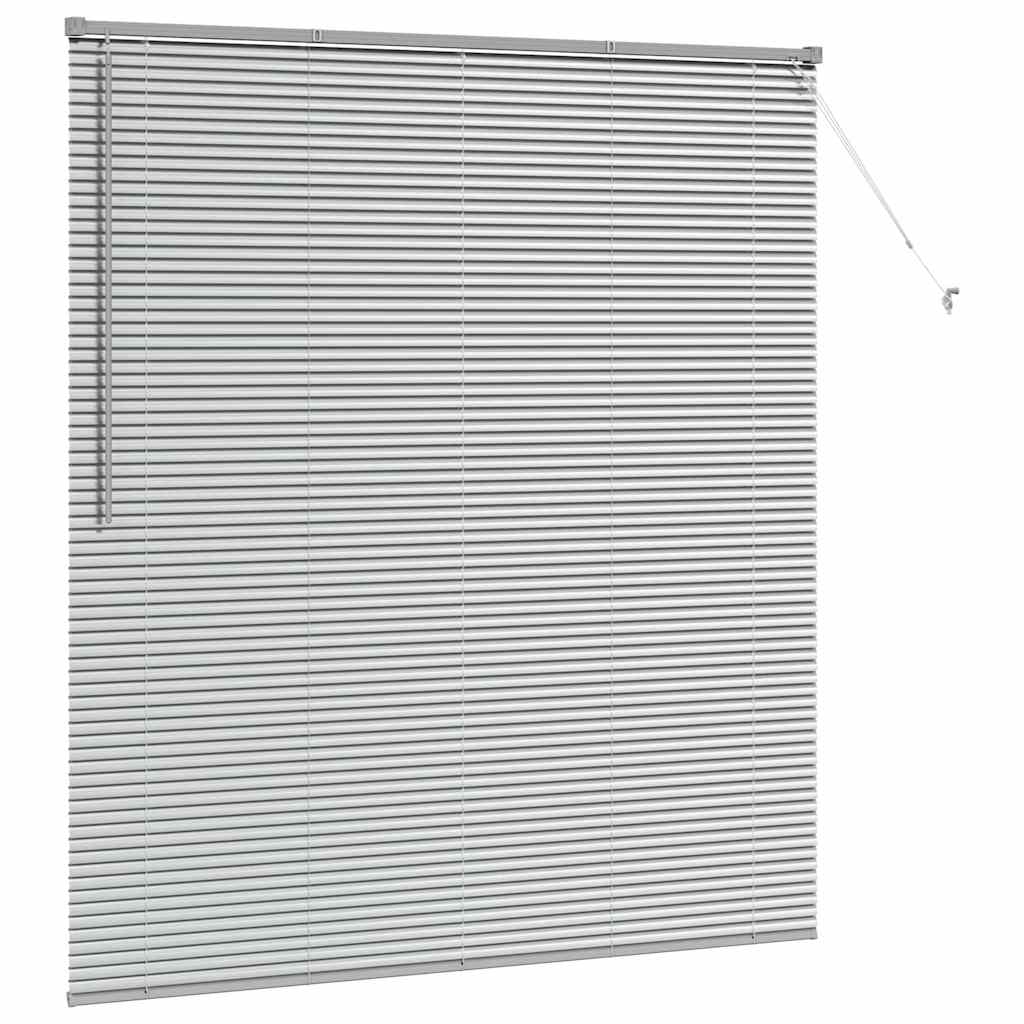 Tenda Veneziana Argento 175 x 160 cm 25 mm Alluminio
