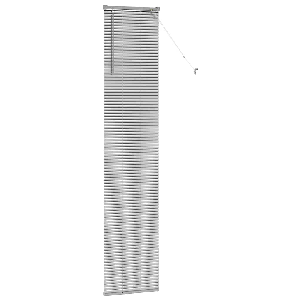 Tenda Veneziana Argento 220 x 45 cm 25 mm Alluminio