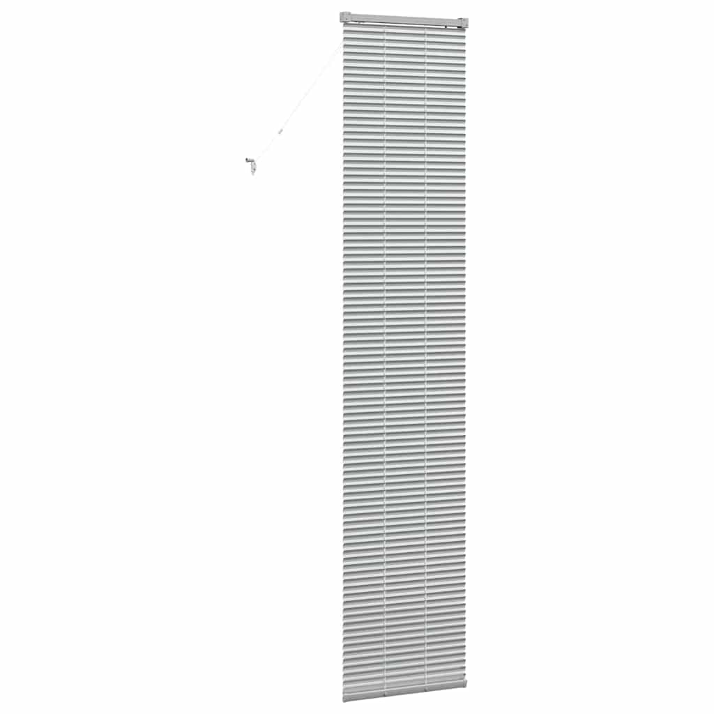 Tenda Veneziana Argento 220 x 45 cm 25 mm Alluminio