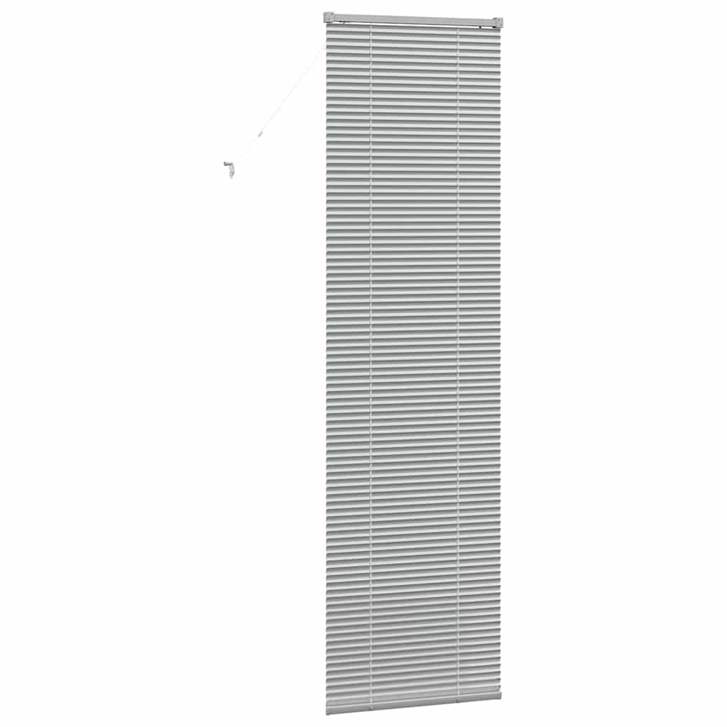 Tenda Veneziana Argento 220 x 65 cm 25 mm Alluminio