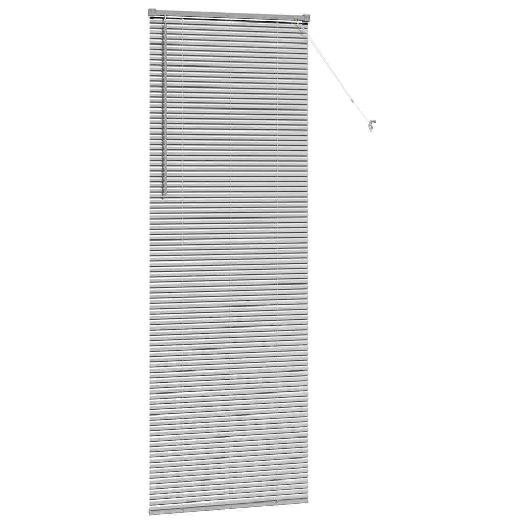 Tenda Veneziana Argento 220 x 75 cm 25 mm Alluminio