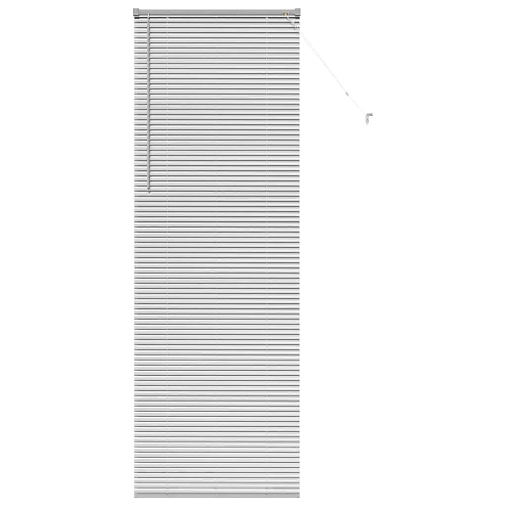 Tenda Veneziana Argento 220 x 80 cm 25 mm Alluminio