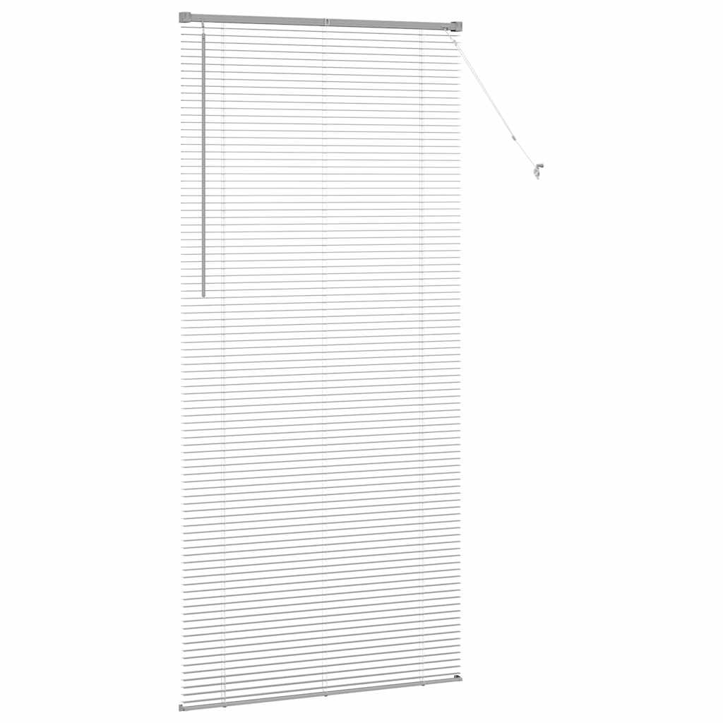 Tenda Veneziana Argento 220 x 105 cm 25 mm Alluminio