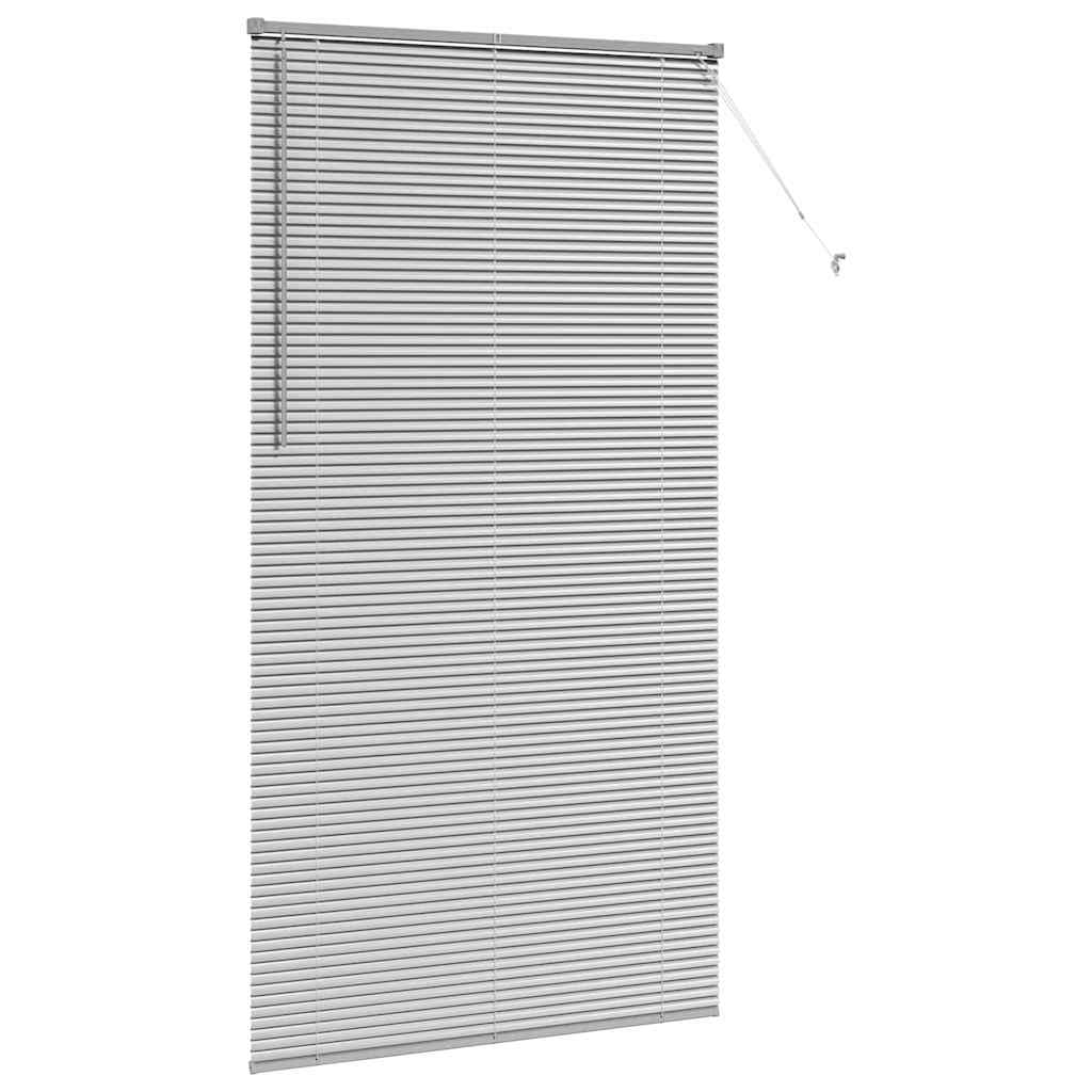 Tenda Veneziana Argento 220 x 115 cm 25 mm Alluminio