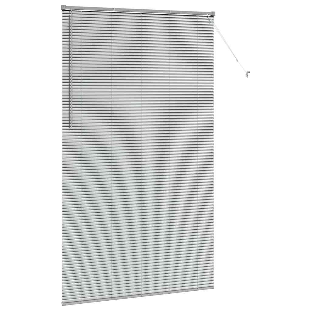 Tenda Veneziana Argento 220 x 130 cm 25 mm Alluminio