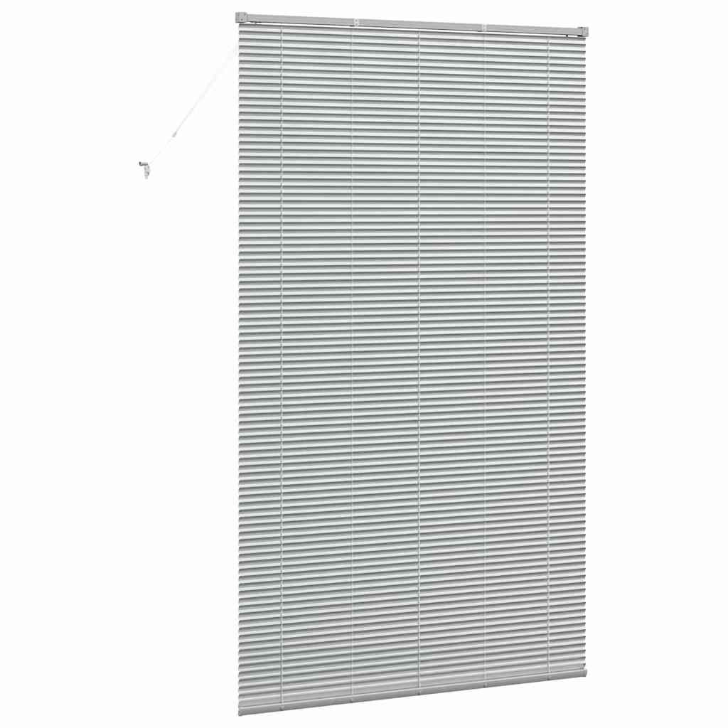 Tenda Veneziana Argento 220 x 135 cm 25 mm Alluminio