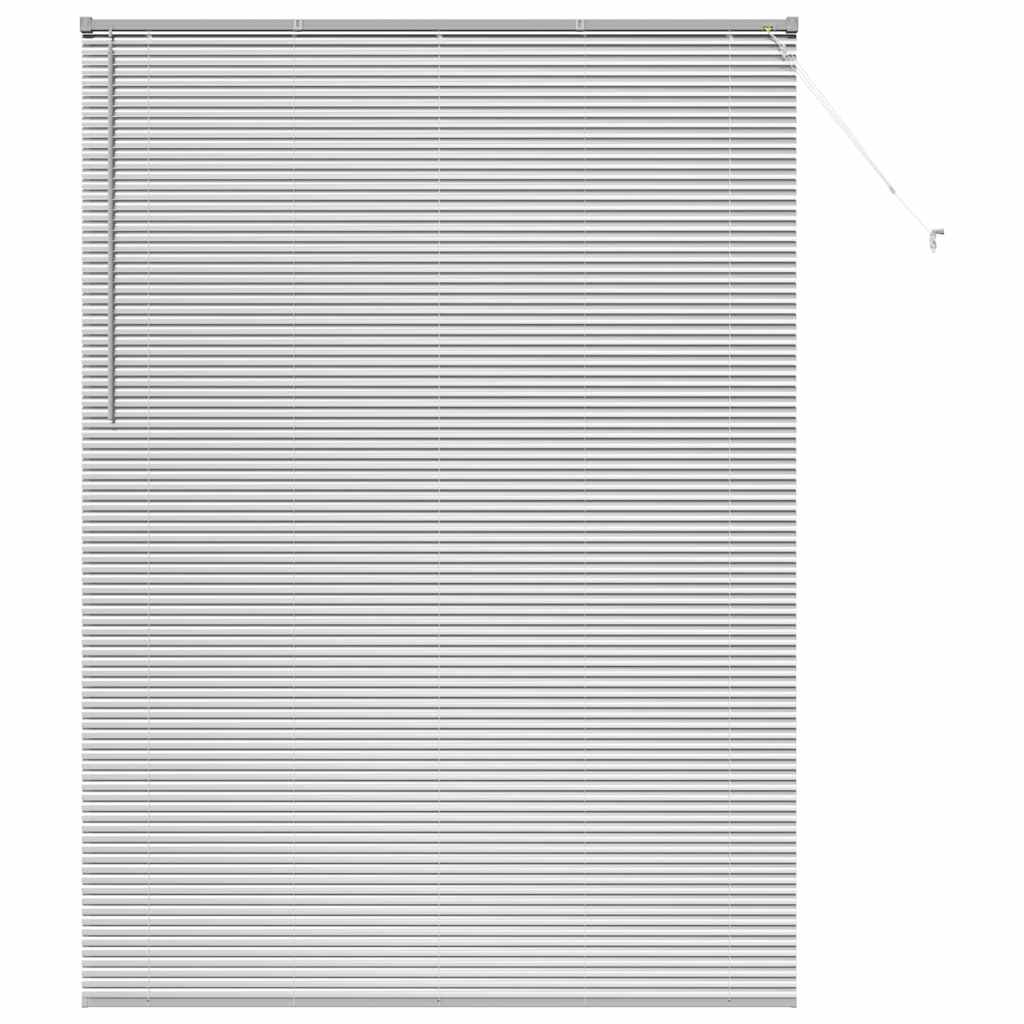 Tenda Veneziana Argento 220 x 160 cm 25 mm Alluminio