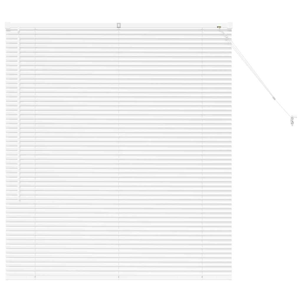 Tenda Veneziana Bianco 130 x 115 cm 25 mm Alluminio
