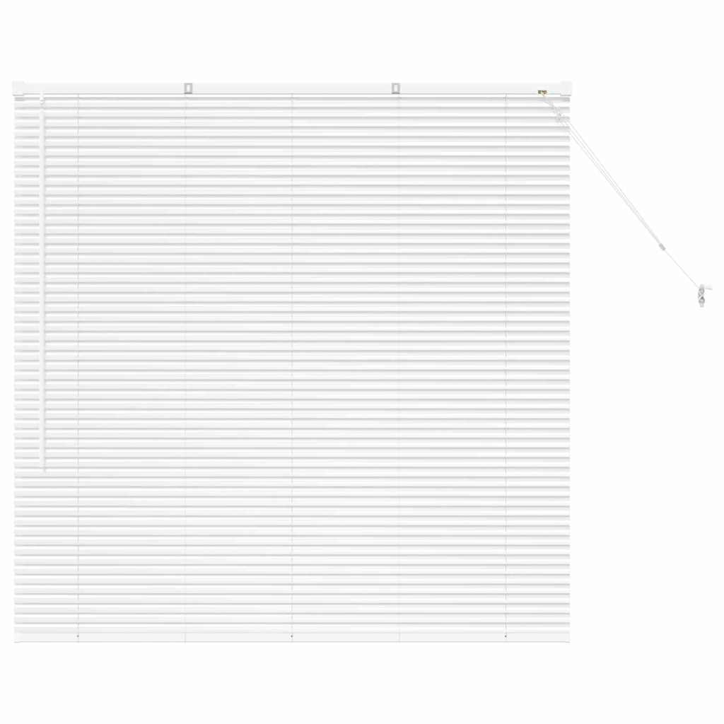 Tenda Veneziana Bianco 130 x 135 cm 25 mm Alluminio
