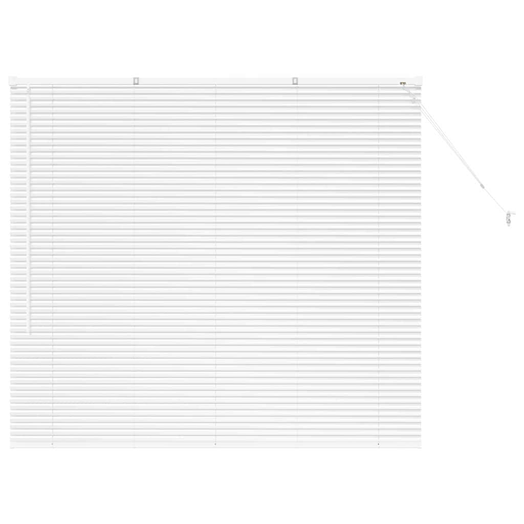 Tenda Veneziana Bianco 130 x 145 cm 25 mm Alluminio